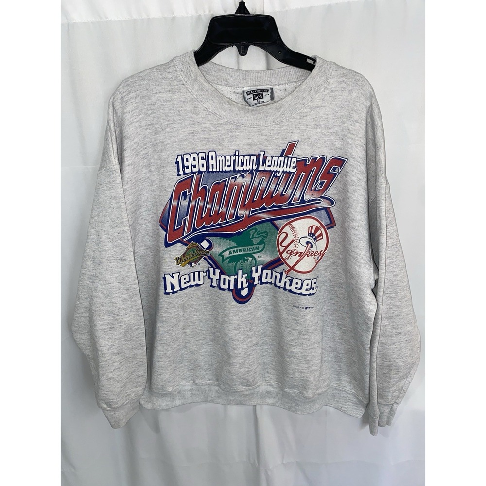 Vintage 1996 New York Yankees American League Champions Sweatshirt XL Made USA
